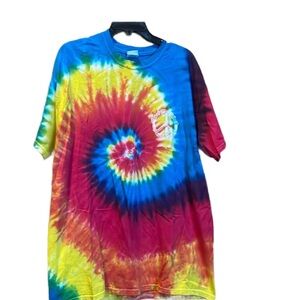 Color zone modern outlaw Tye dye tee shirt size xl